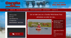 Desktop Screenshot of corollajeepadventures.com